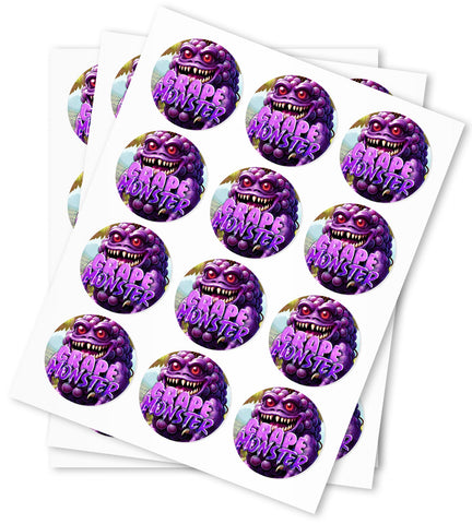 Grape Monster Strain Stickers