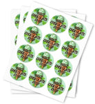 Mint Chocolate Chip Stickers - DC Packaging Custom Cannabis Packaging