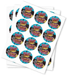 False Teeth Stickers - DC Packaging Custom Cannabis Packaging