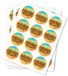 Jaffa Caked Cookies Strain Stickers - DC Packaging Custom Cannabis Packaging