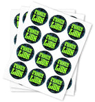 Funky Lion Strain Stickers - DC Packaging Custom Cannabis Packaging