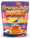 Orange Jelly Sunset Mylar Bags - DC Packaging Custom Cannabis Packaging