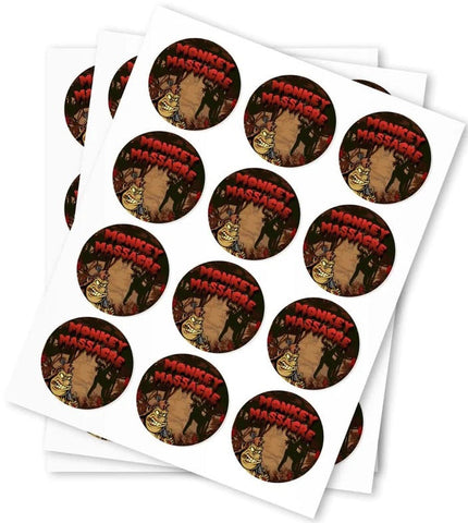 Monkey Massacre Strain Stickers