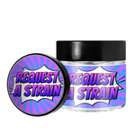 Request A Strain 3.5g/60ml Glass Jars - Labelled