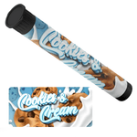 Cookies & Cream Pre Roll Tubes - Labelled