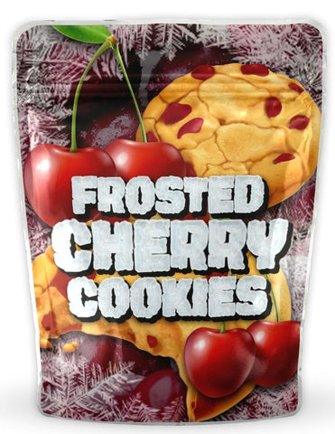 Frosted Cherry Cookies Mylar Bags