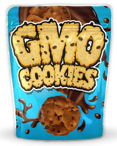 GMO Cookies Mylar Bags