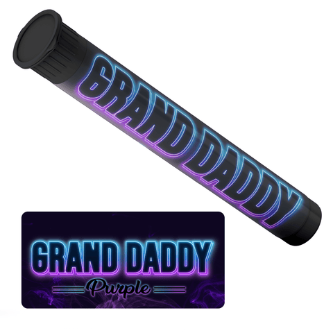 Grand Daddy Purple Pre-Roll-Röhrchen – vorbeschriftet