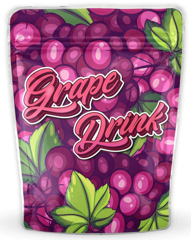 Grape Drink Mylar Bags