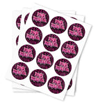 Pink Runtz Strain Stickers - DC Packaging Custom Cannabis Packaging