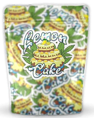Lemon Cake Mylar Bags
