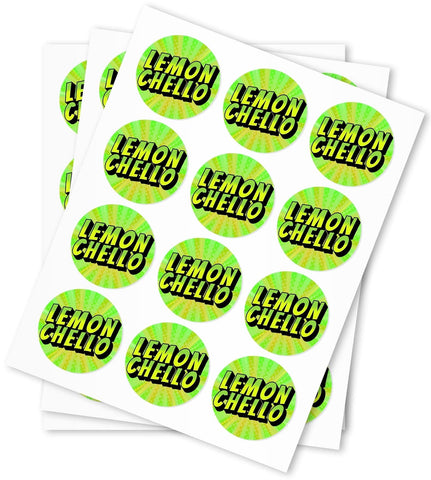 Lemon Chello Strain Stickers