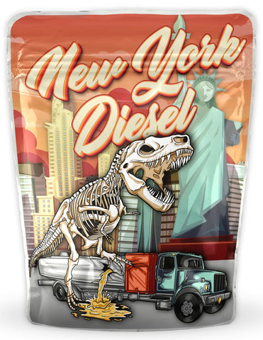 New York Diesel Mylar Bags