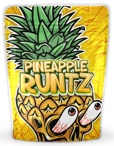 Pineapple Runtz Mylar Bags