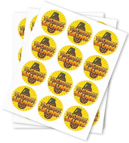 Pineapple Skunk Strain Stickers