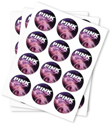 Pink Death Star Strain Stickers