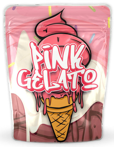 Pink Gelato Mylar Bags