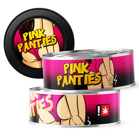 Pink Panties 3.5g Self Seal Tins