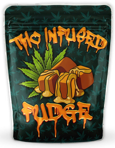 THC Fudge Mylar-Beutel