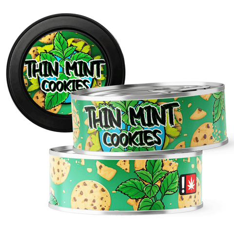 Thin Mint Cookies 3.5g Self Seal Tins