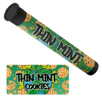 Thin Mint Cookies Pre Roll Tubes - Labelled