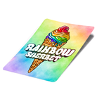 Rainbow Sherbet Mylar Bag Labels - Labels only - DC Packaging Custom Cannabis Packaging