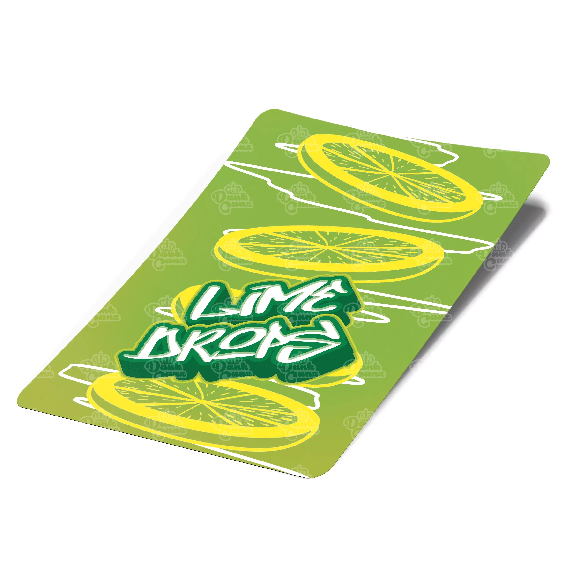 Lime Drops Mylar Bag Labels - Labels only - DC Packaging Custom Cannabis Packaging