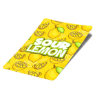 Sour Lemon Mylar Bag Labels - Labels only - DC Packaging Custom Cannabis Packaging