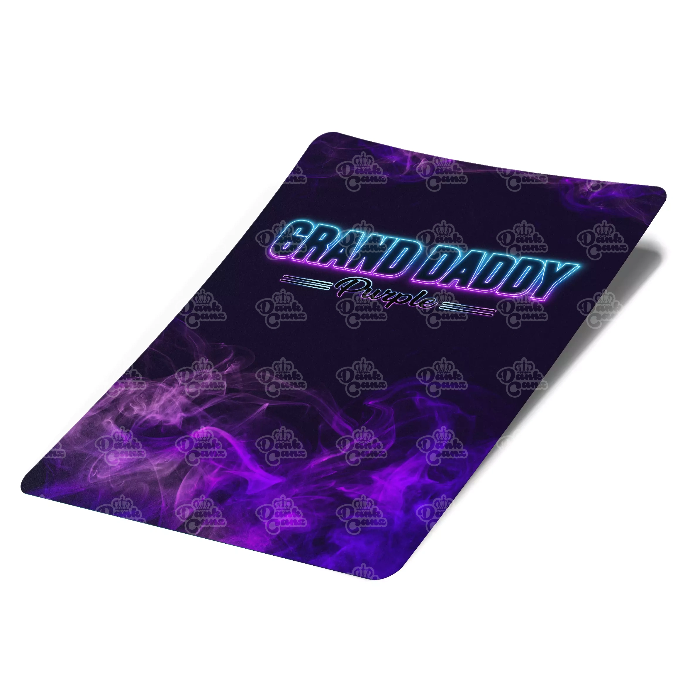 Grand Daddy Purple Mylar Bag Labels - Labels only - DC Packaging Custom Cannabis Packaging