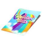 Rainbow Belts Mylar Bag Labels - Labels only - DC Packaging Custom Cannabis Packaging