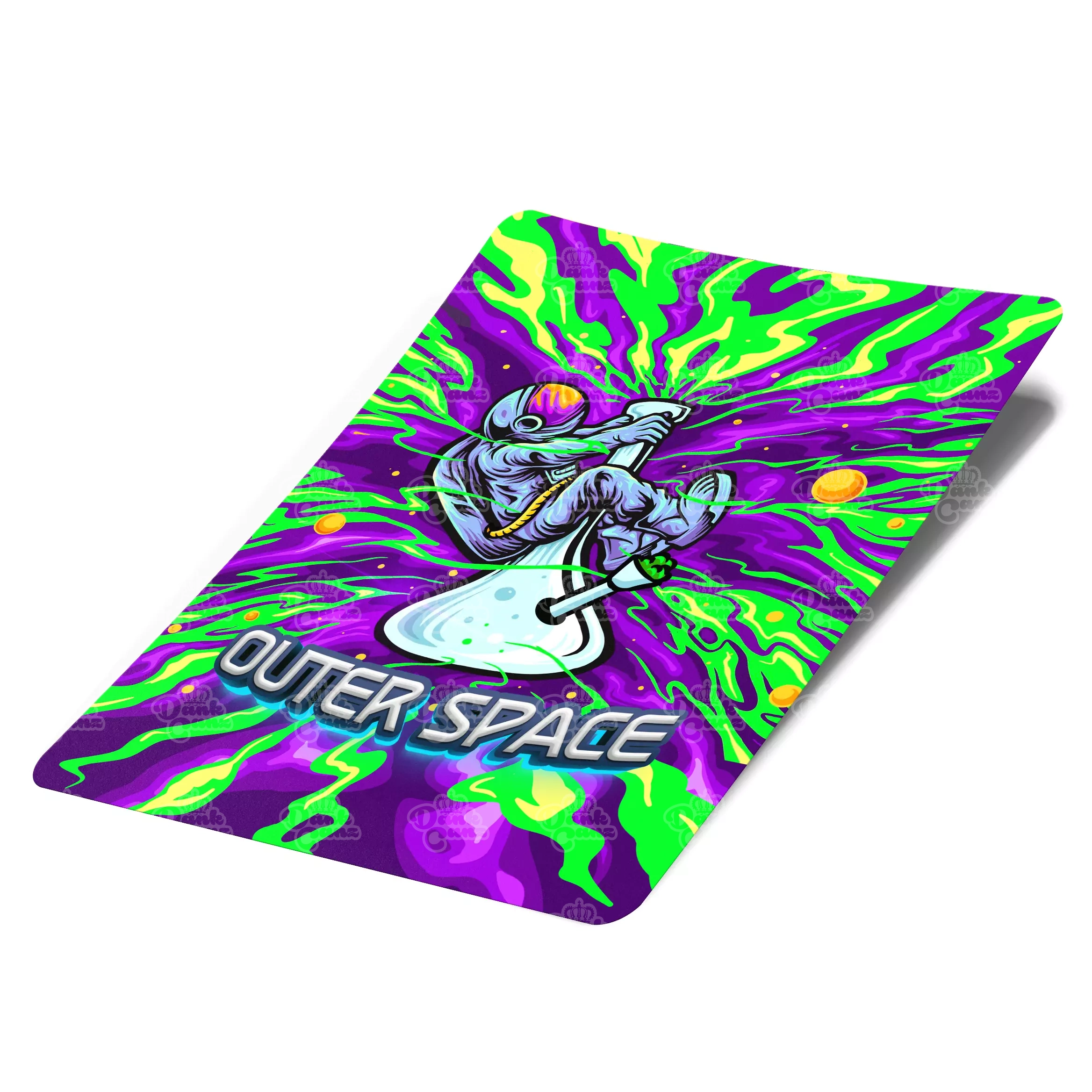 Outer Space Mylar Bag Labels - Labels only - DC Packaging Custom Cannabis Packaging